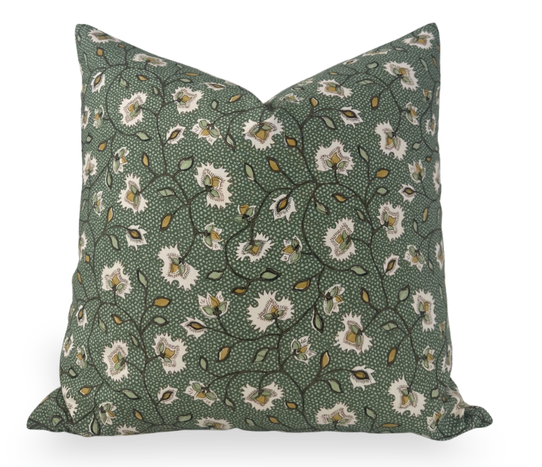 Chelsea Pillow in Emerald