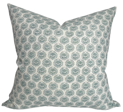 Lyon Pillow in Celadon