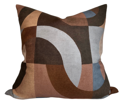 Colonnade Pillow in Cinnabar