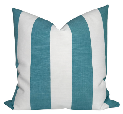 Go To Stripe Pillow in Bahama Mama