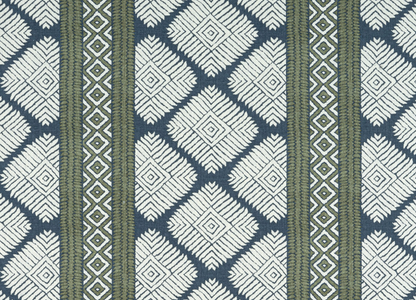 Austin Pillow in Bluestone + Green