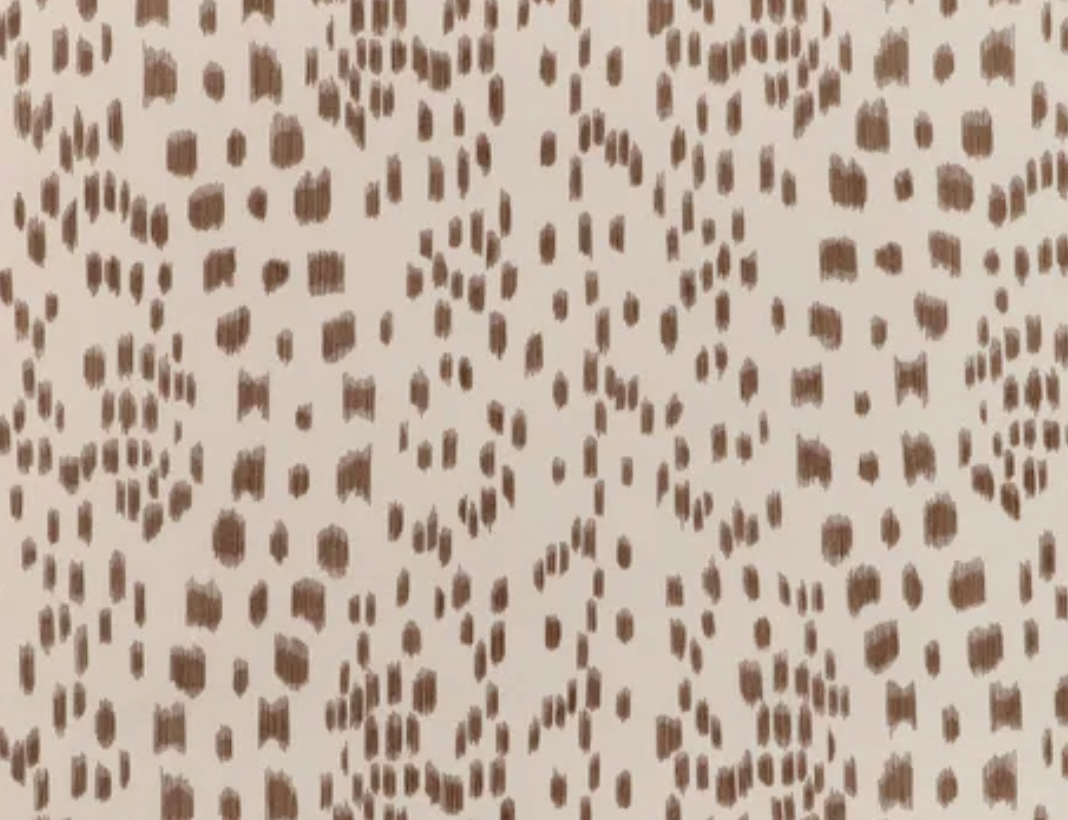 Les Touches Pillow in Tan Brown
