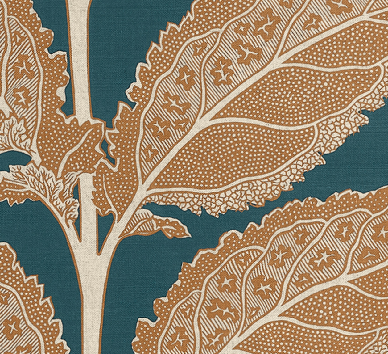 Lacinato Pillow in Ochre + Mineral