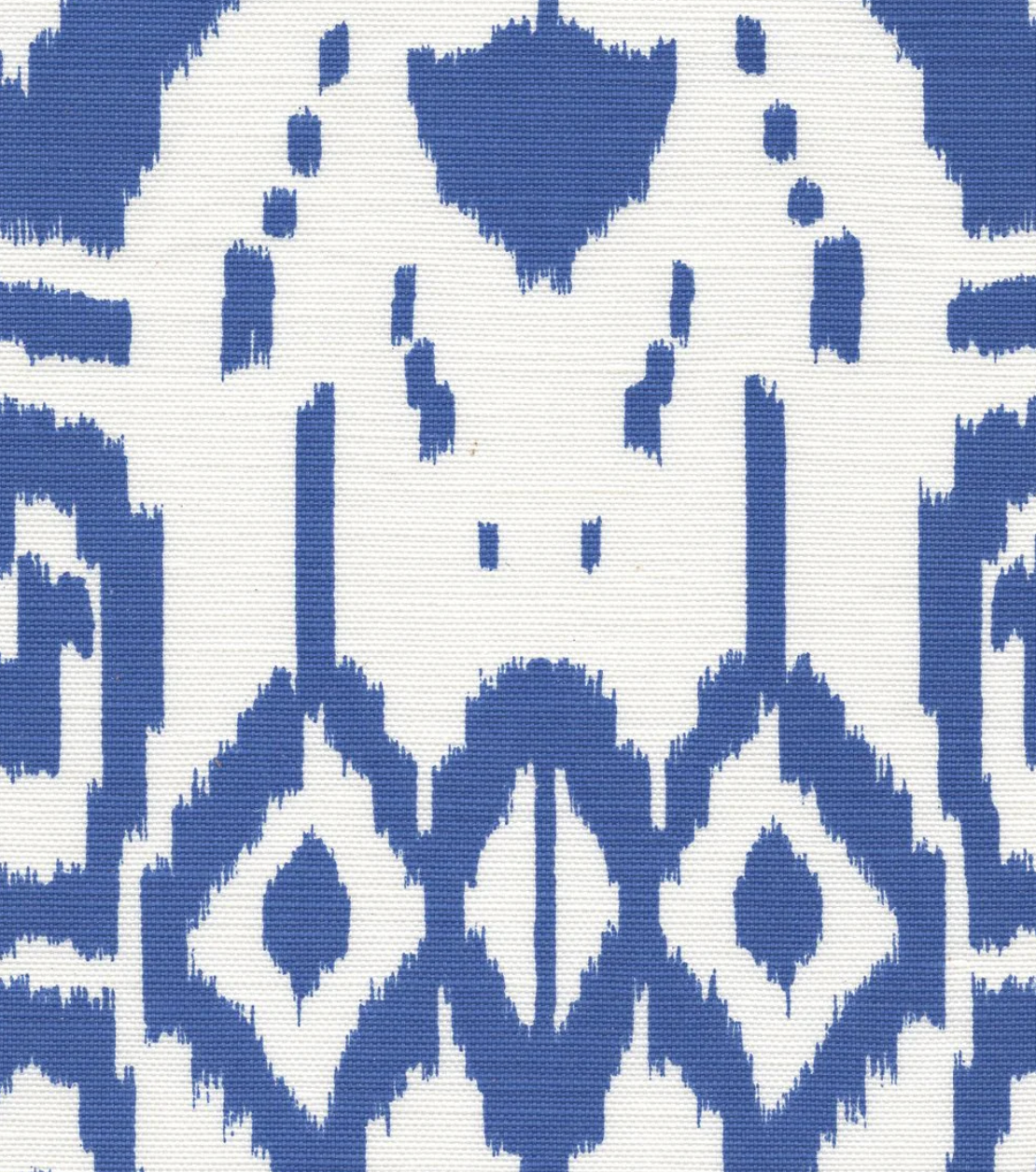 Island Ikat Pillow in Royal Blue