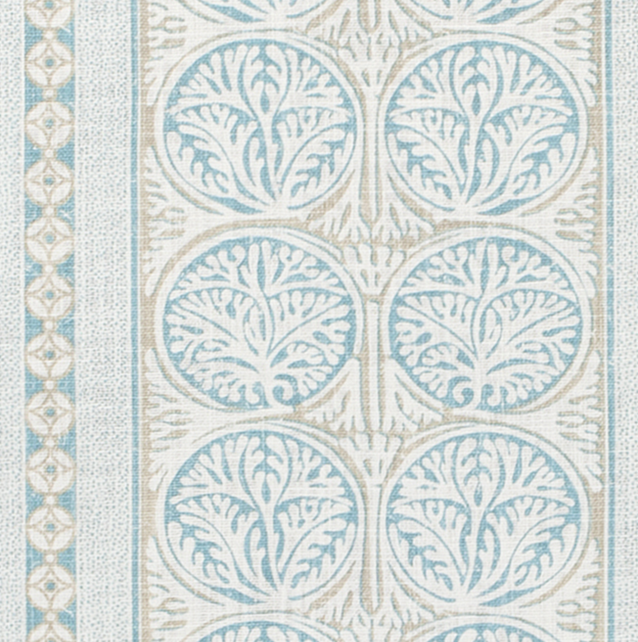 Fair Isle Pillow in Aqua