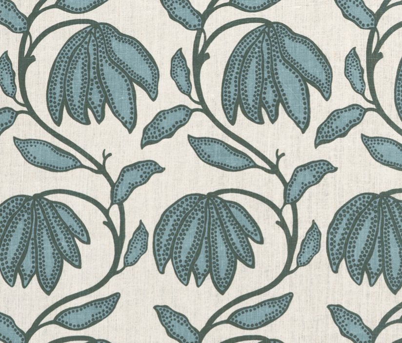 Desert Floral Pillow in Wild Sage