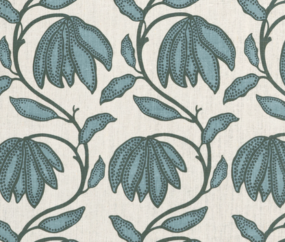 Desert Floral Pillow in Wild Sage