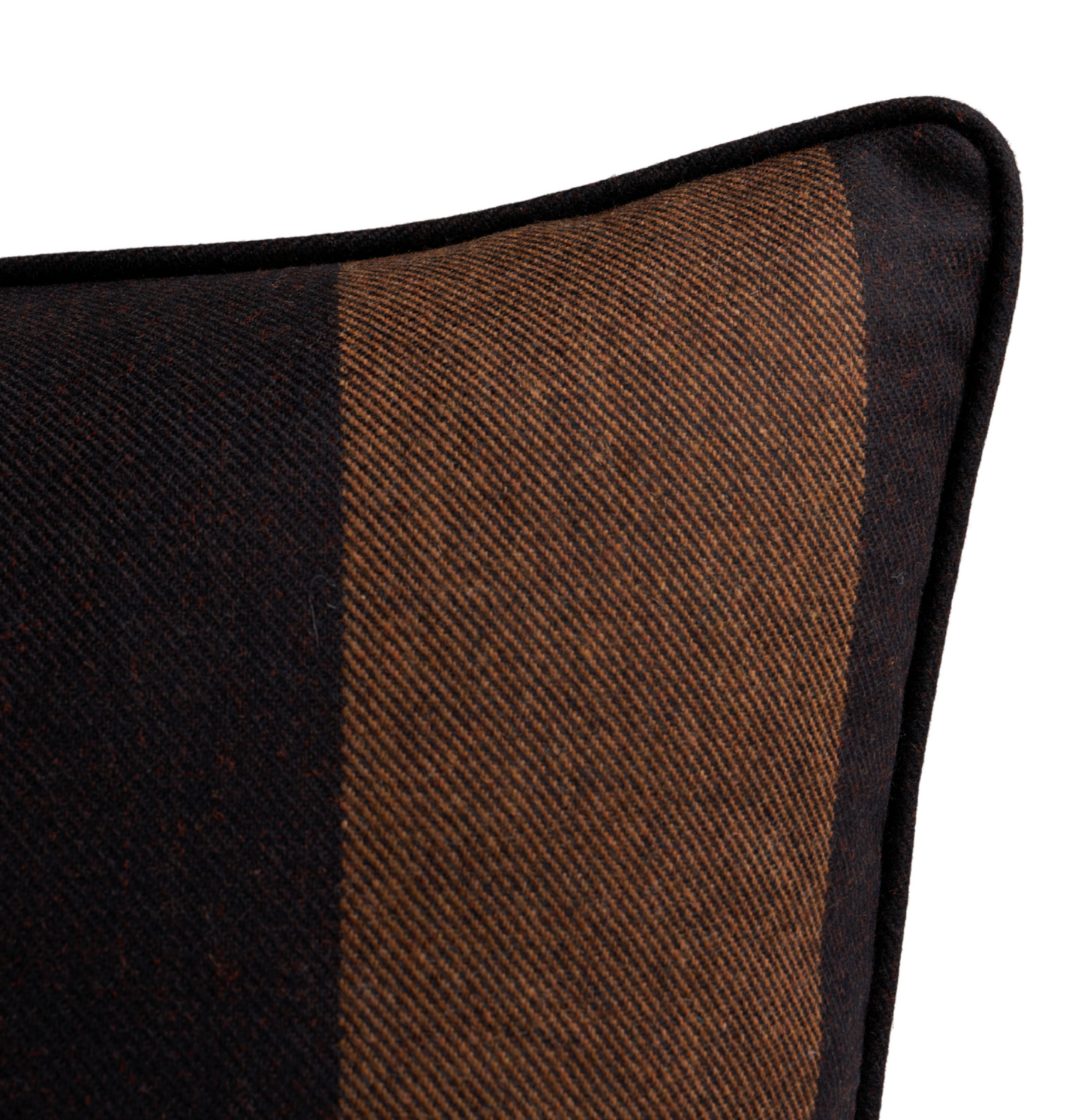 Hemlock Woven Pillow in Java Brown