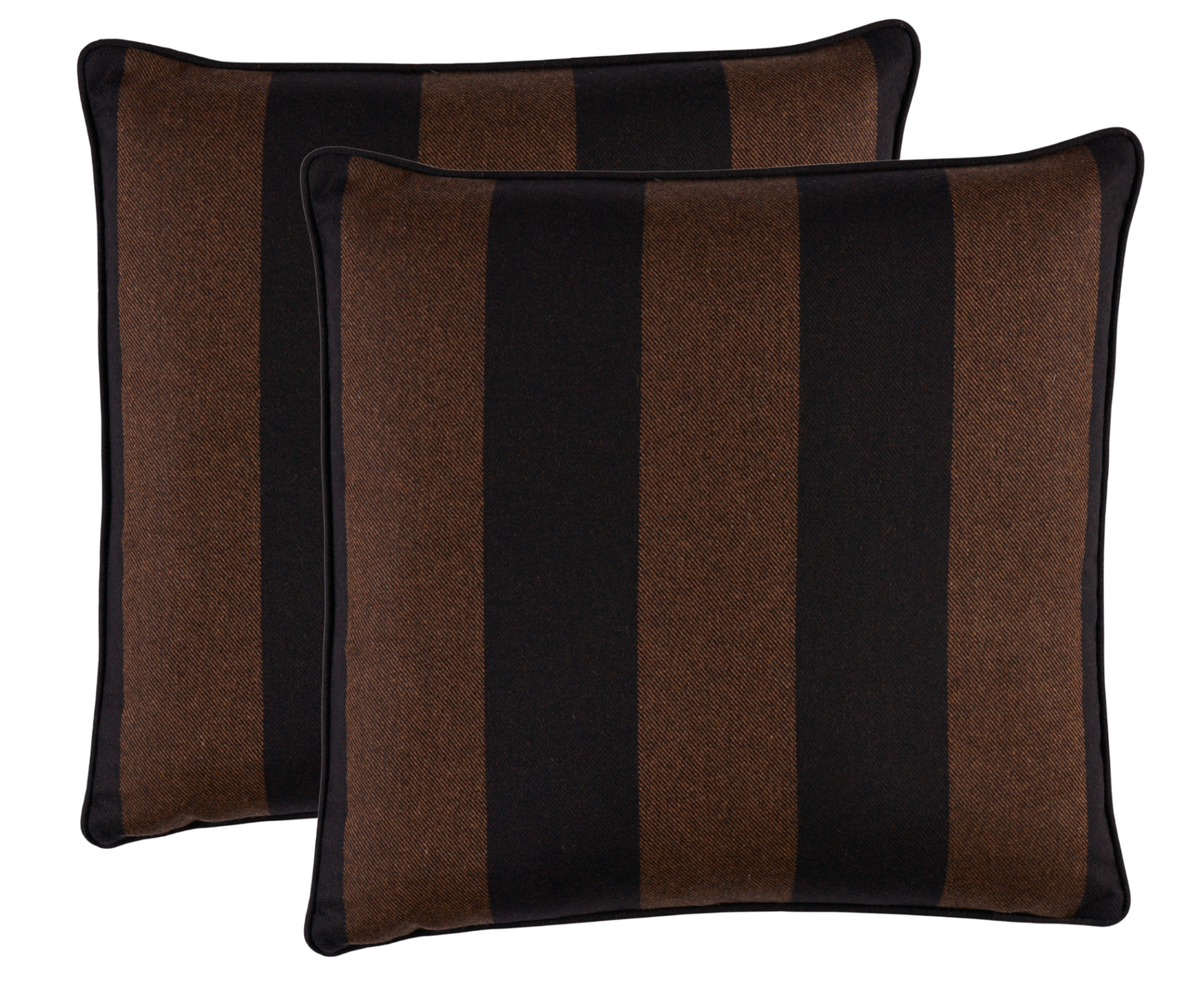 Hemlock Woven Pillow in Java Brown