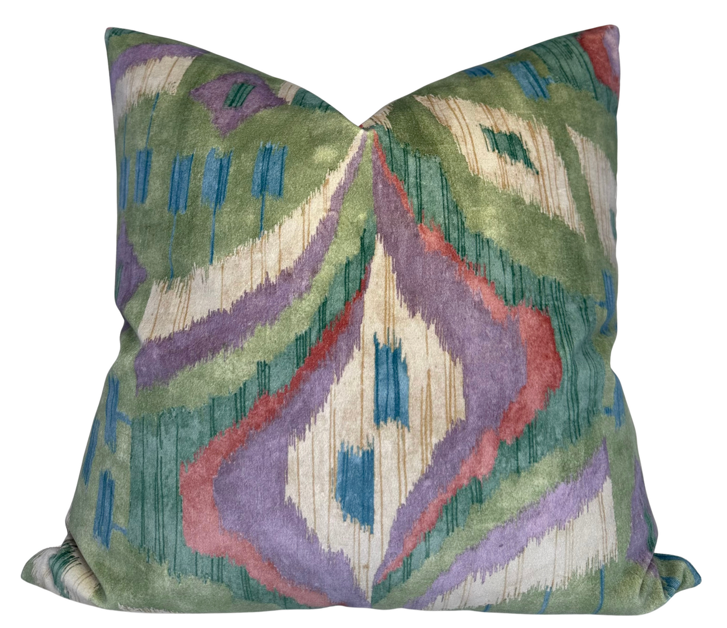 Artesian Velvet Pillow in Wild Sage