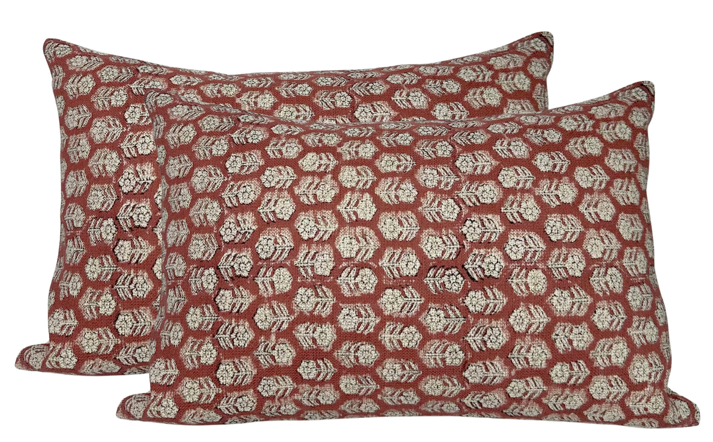 Floral Pillow in Saffron