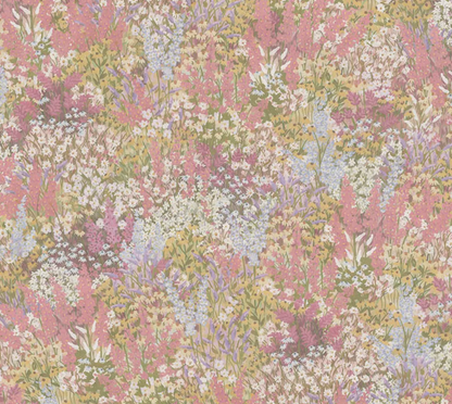 Fleur Linen Pillow in Blush