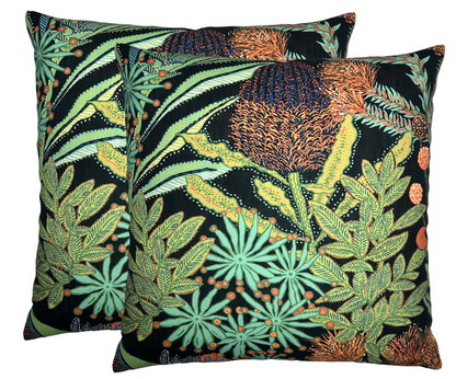 Protea Performance Pillow in Black