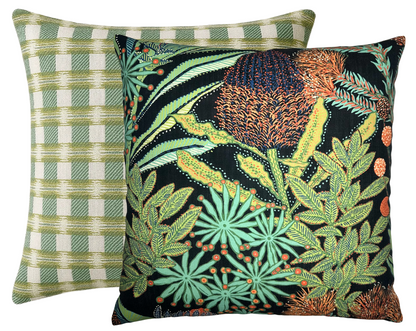 Protea Performance Pillow in Black