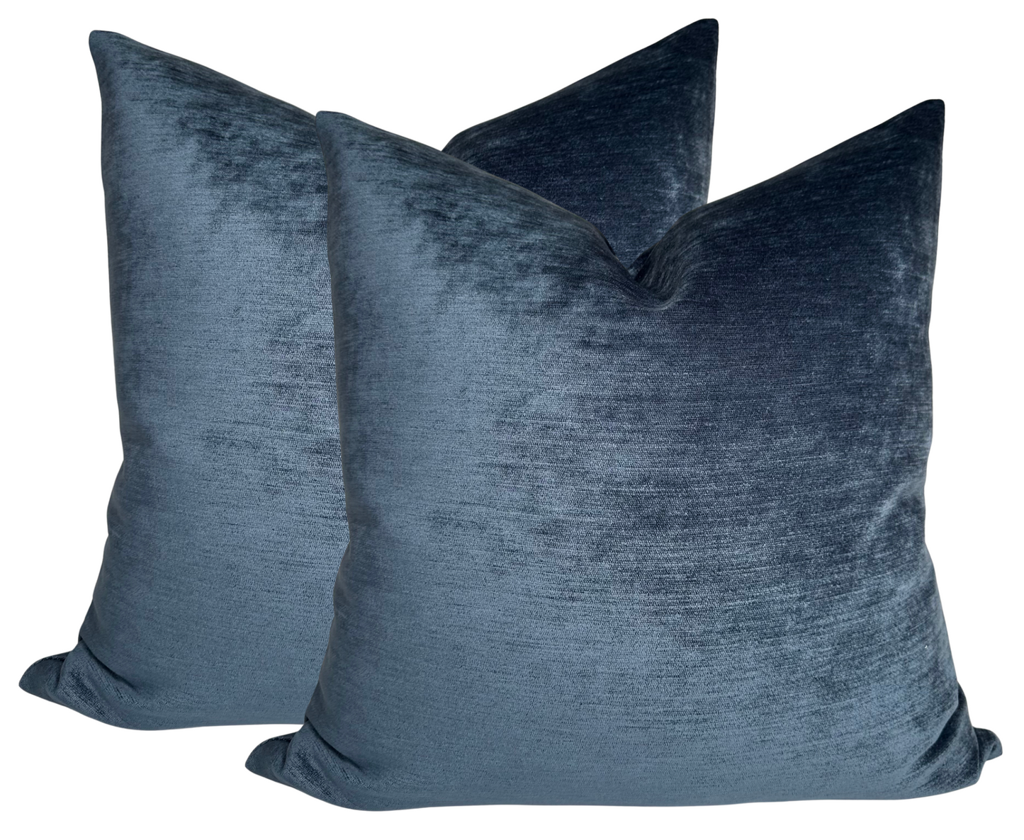 Sapphire Velvet Pillow