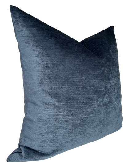 Sapphire Velvet Pillow