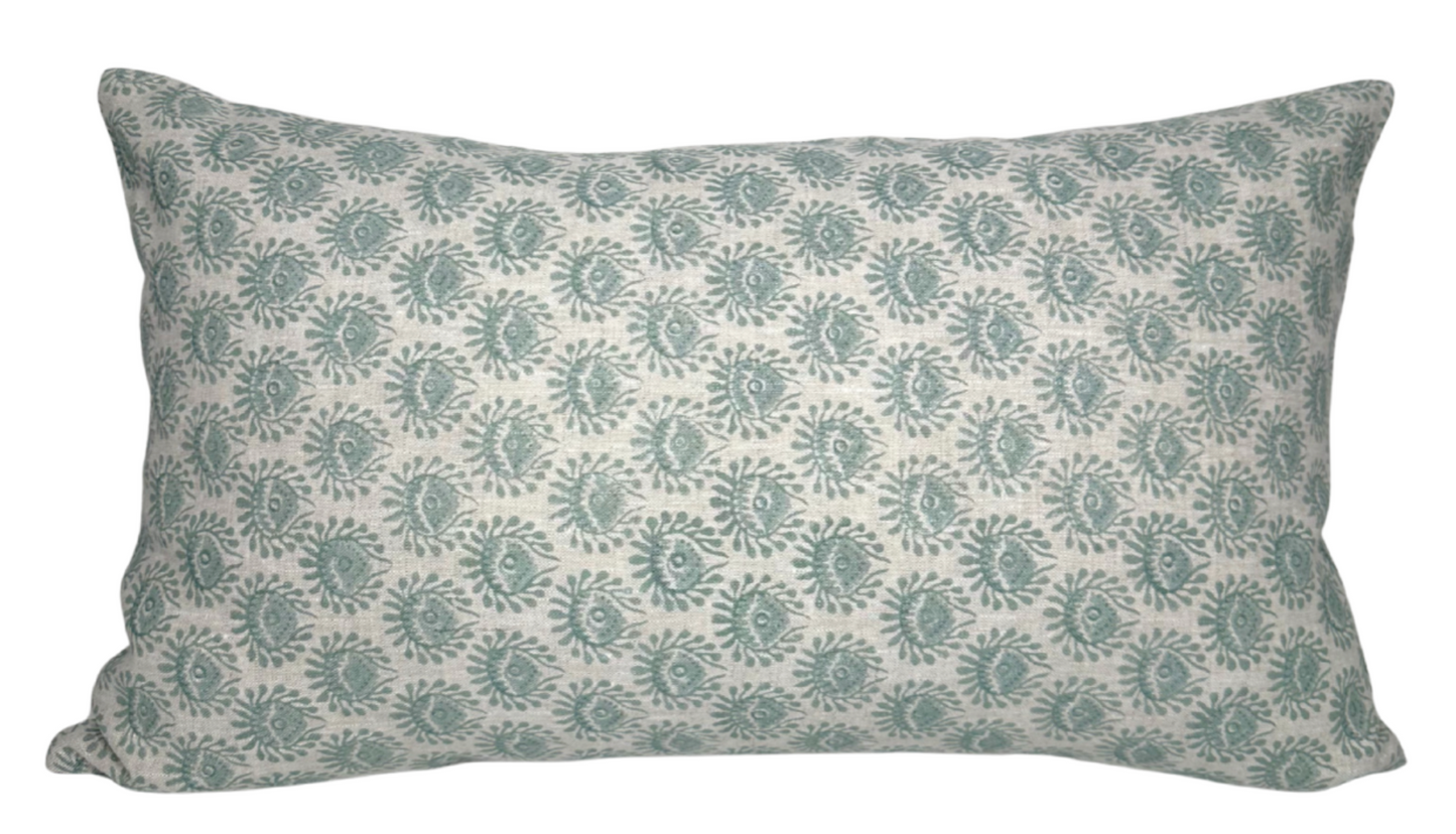 Lyon Pillow in Celadon