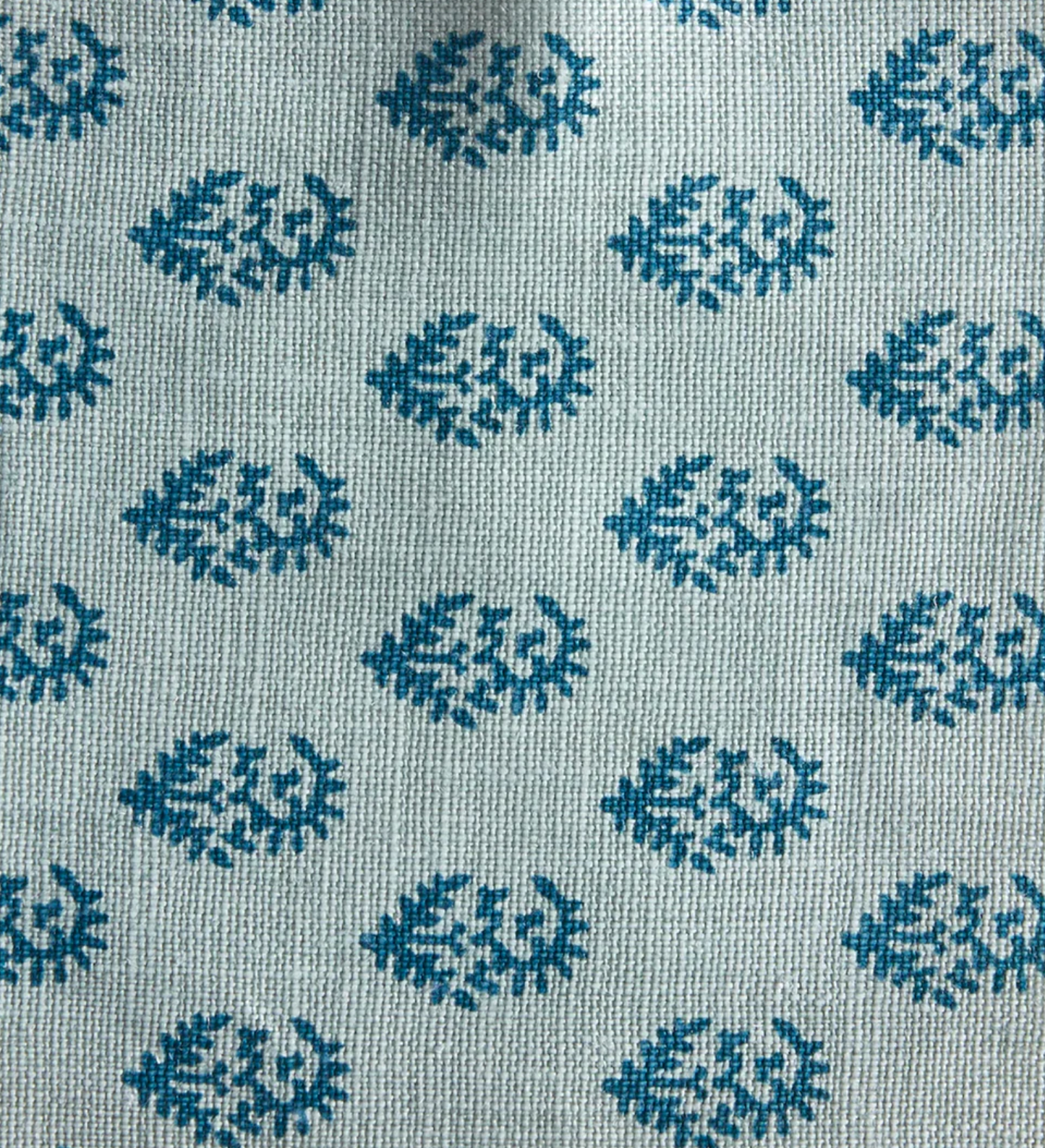 Rajmata Pillow in Blue/Blue