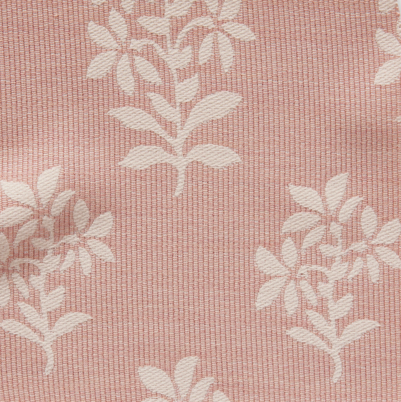 Asha Pillow in Pink + Ivory