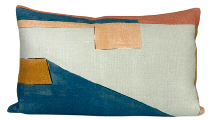 District Pillow in Apricot