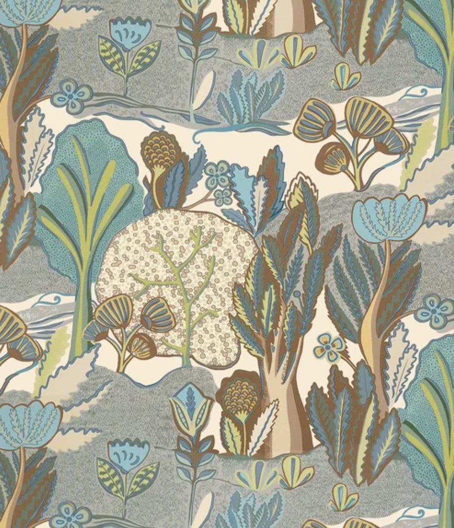 Albero Pillow in Sage and Beige