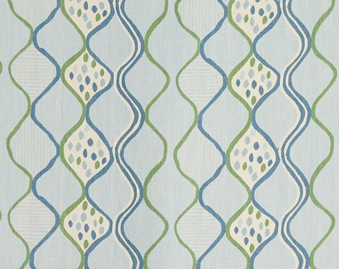 Baltic Weave Pillow in Blue