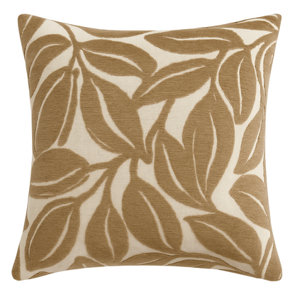 Kona Performance Velvet Pillow in Mocha