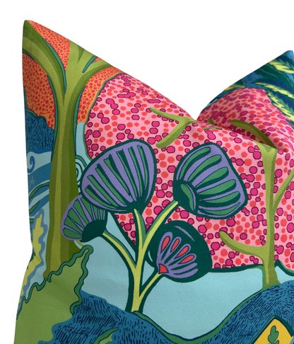 Albero Pillow in Blue
