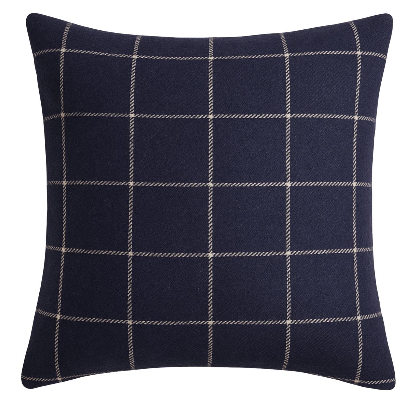 Bancroft Wool Pillow in Navy Blue