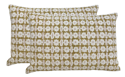 Pahari Pillow in Saffron