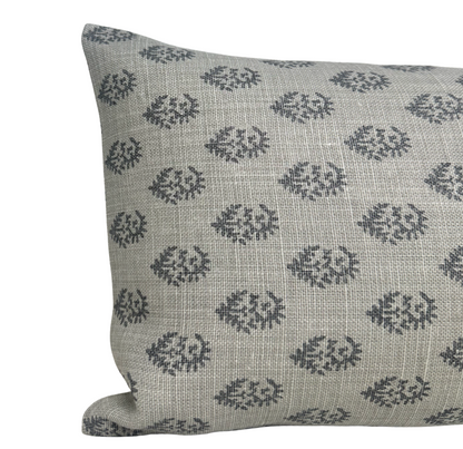 Rajmata Pillow in Grey