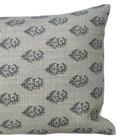 Rajmata Pillow in Grey
