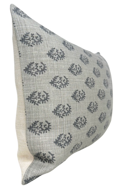 Rajmata Pillow in Grey