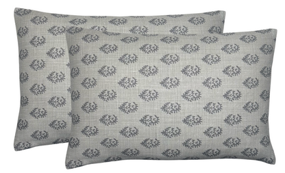 Rajmata Pillow in Grey