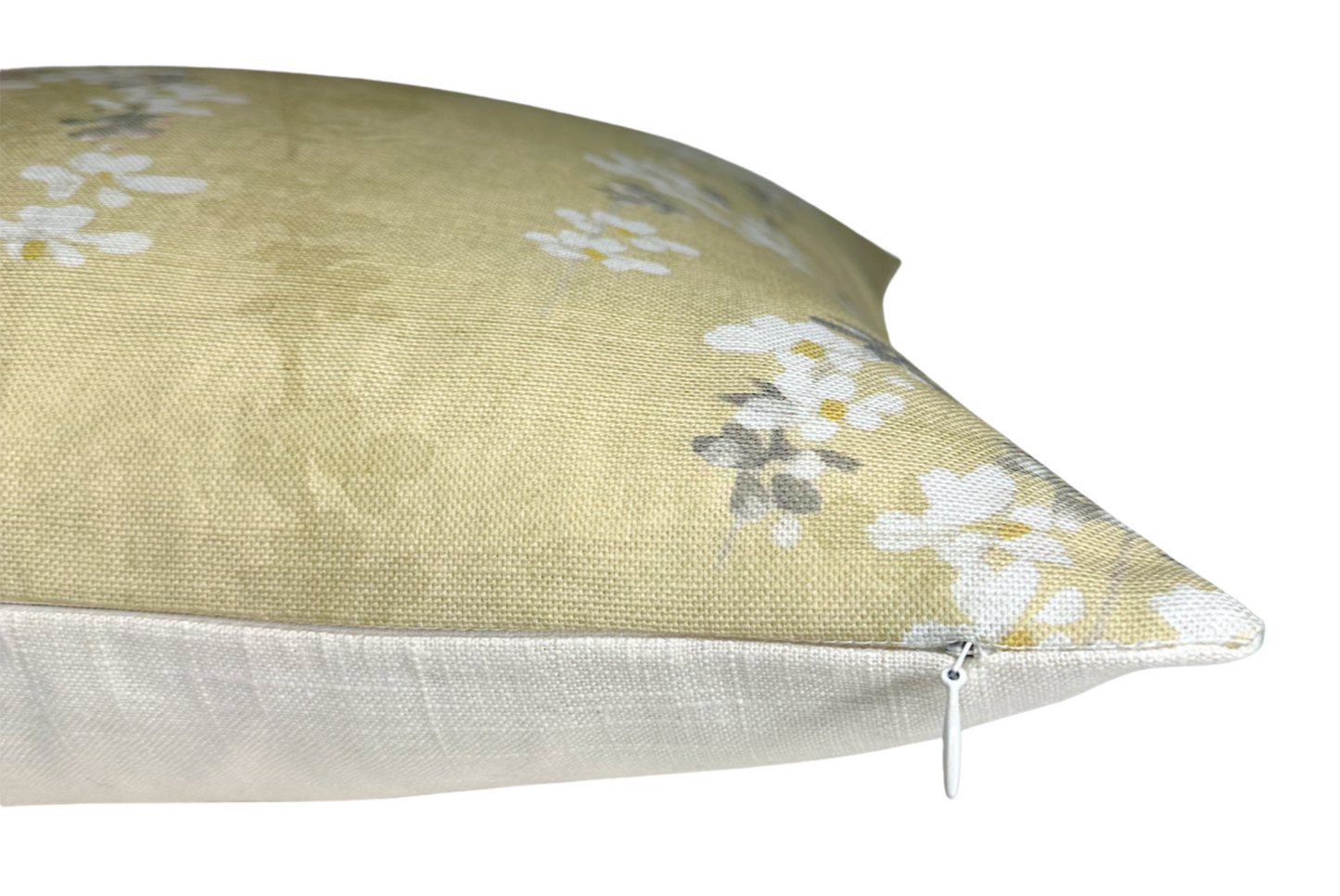 Weeping Blossom Pillow in Gold