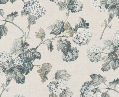 Sussex Hydrangea Pillow in Slate/Blue
