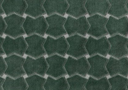 Hinge Velvet Pillow in Seafoam Green