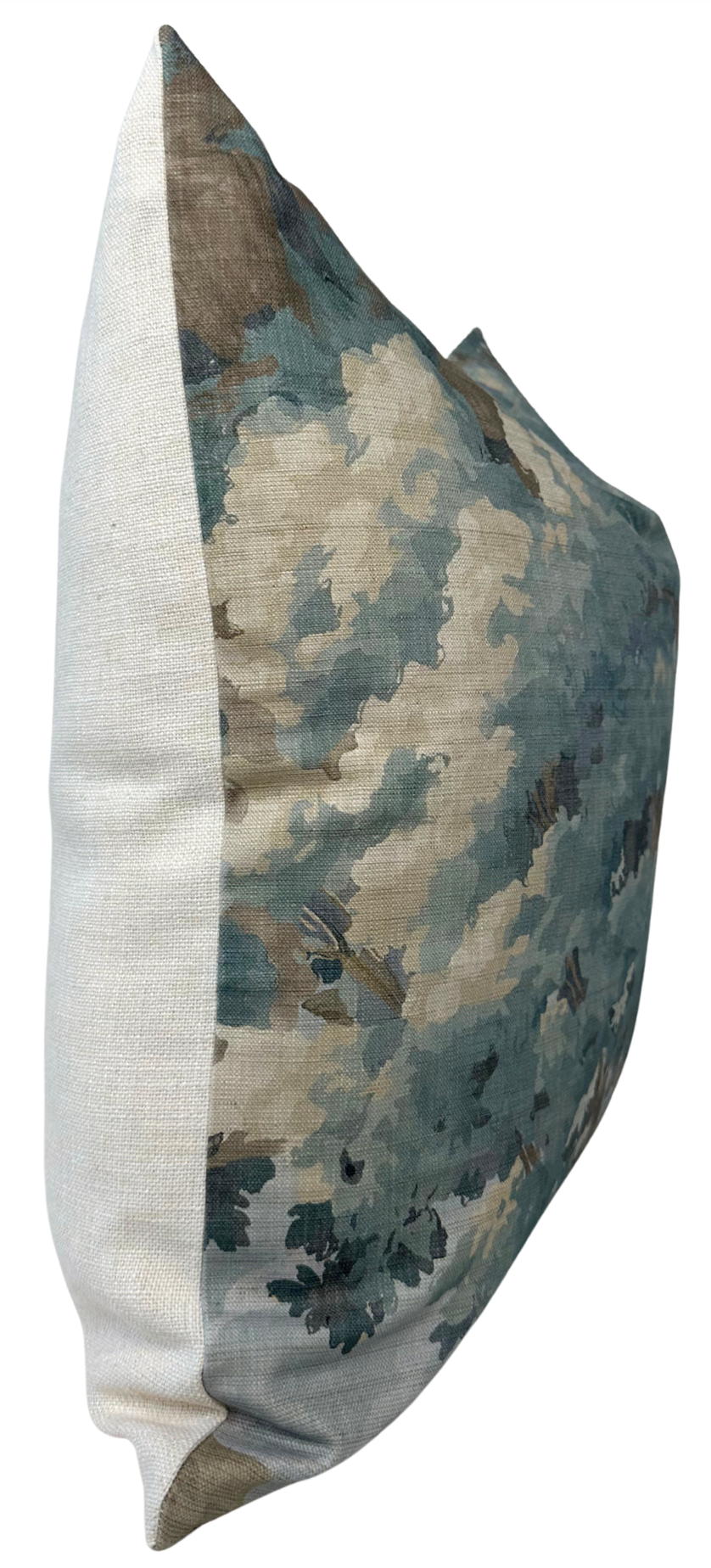 Woodland Clearing Pillow in Spa Blue