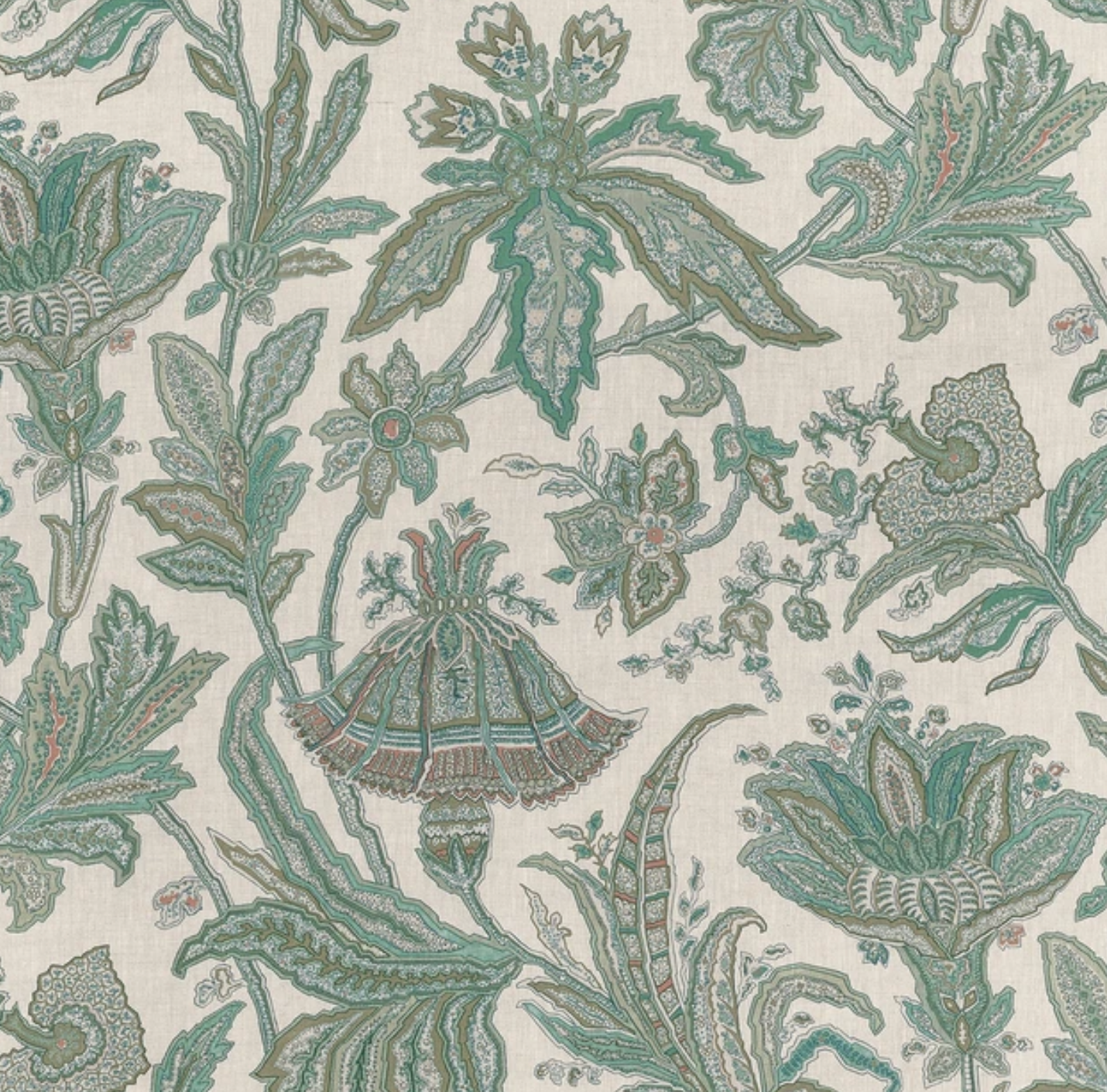 Breckenridge Floral Pillow in Sage