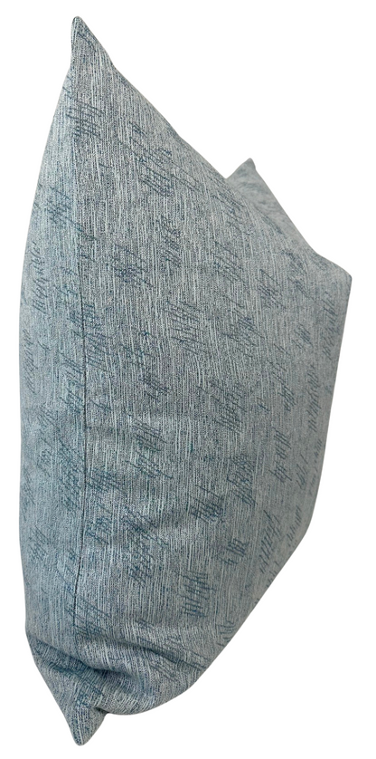 Thatched Performance Pillow in Jade