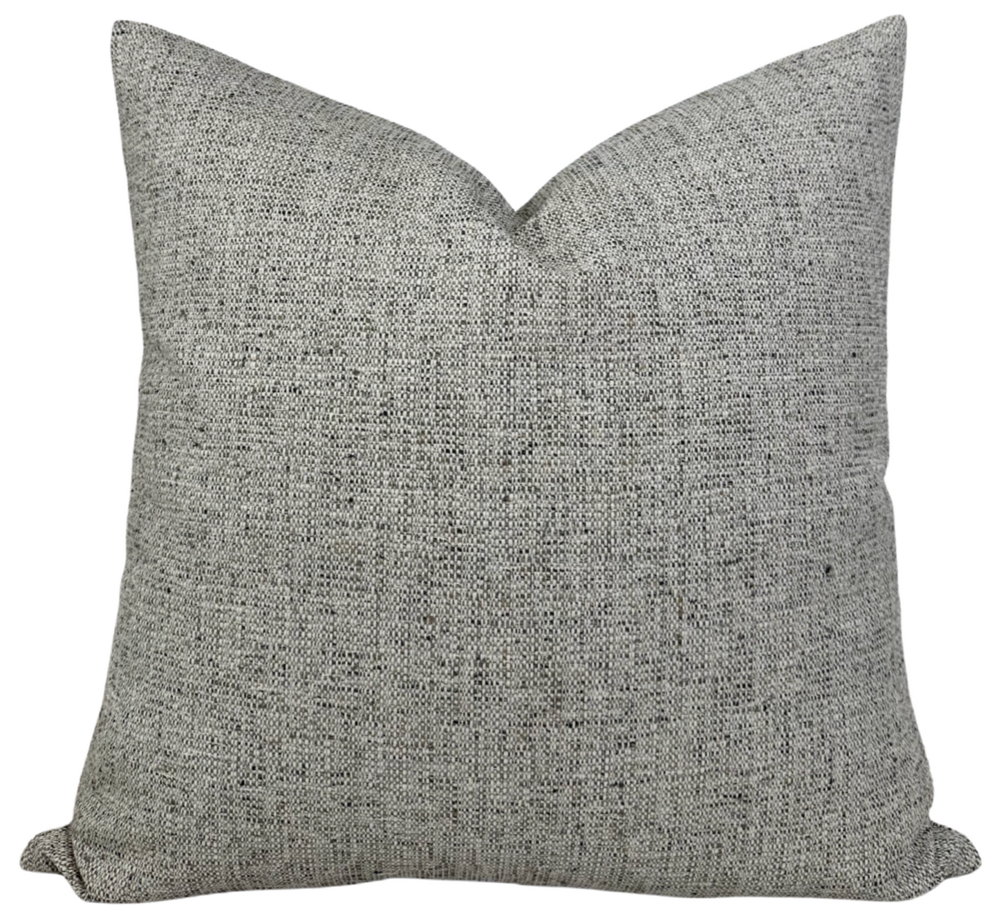 Performance Woven Pillow in Taupe