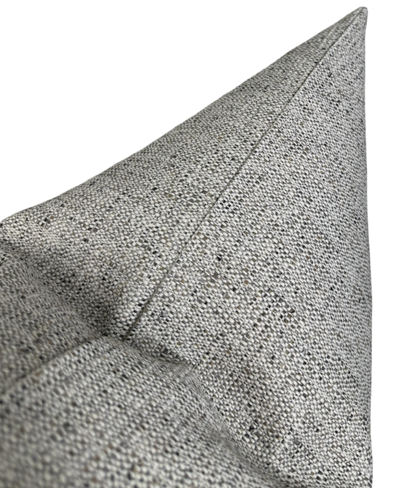 Performance Woven Pillow in Taupe