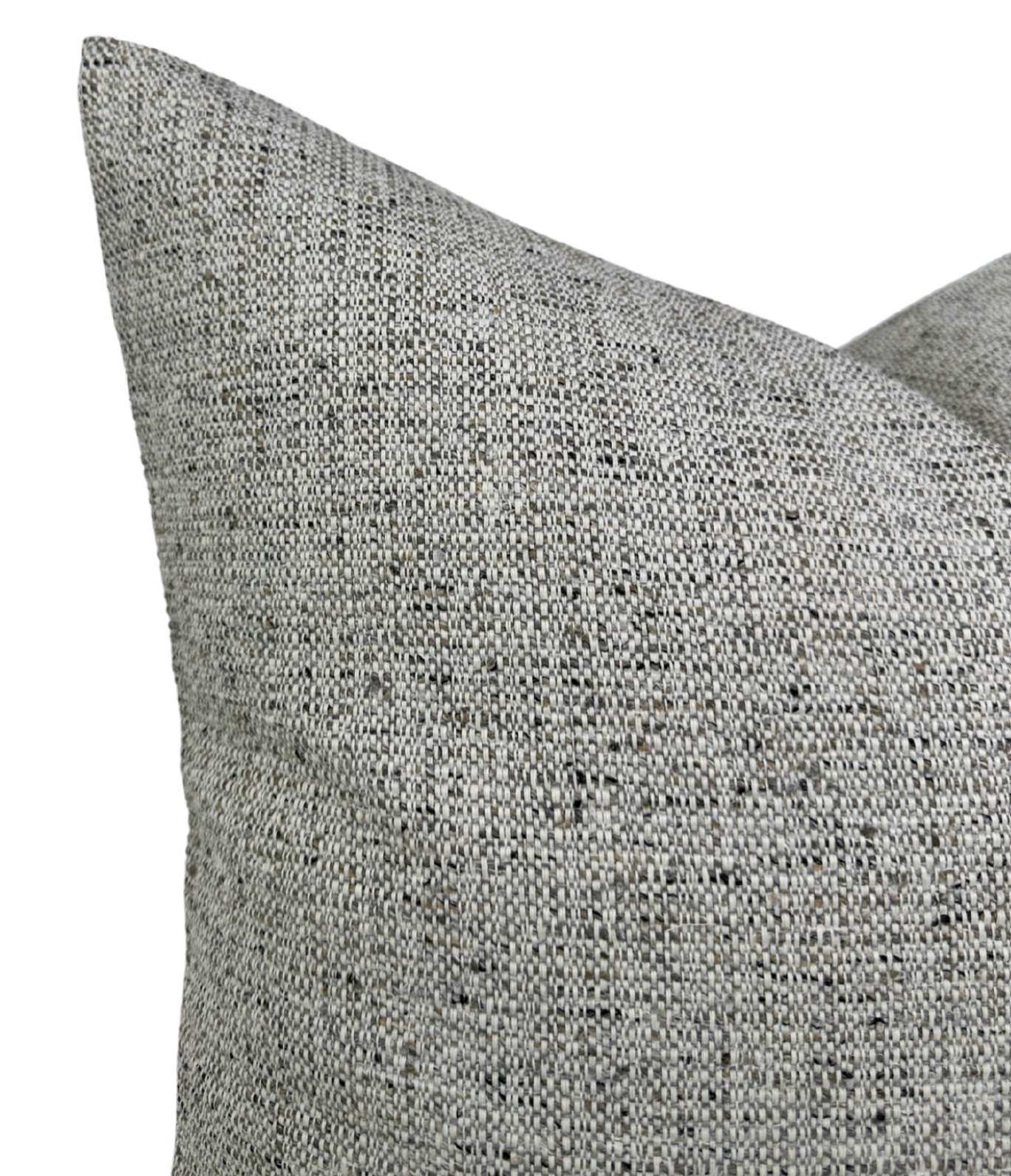 Performance Woven Pillow in Taupe