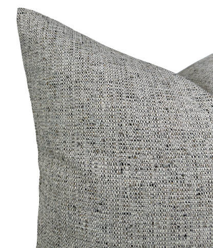 Performance Woven Pillow in Taupe