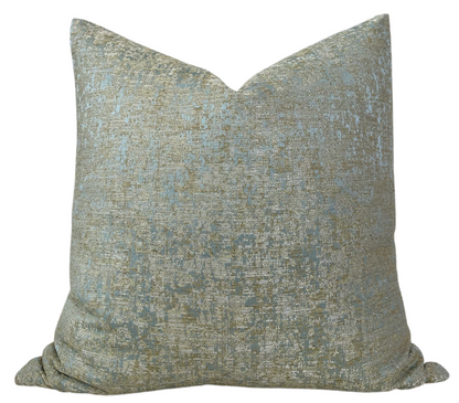 Calista Woven Pillow in Aegean