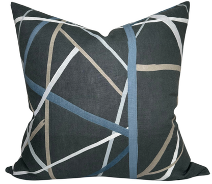 Simpatico Pillow in Raven