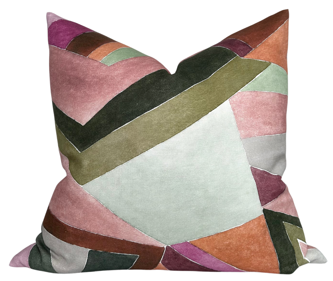 Roulade Pillow in Rose