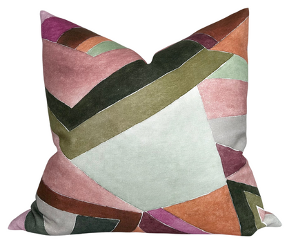 Roulade Pillow in Rose