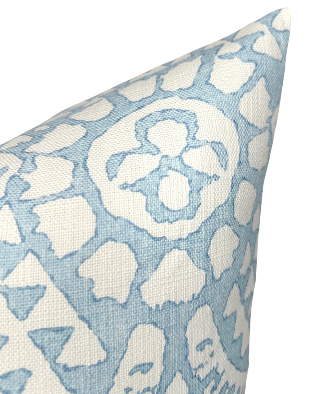 Chamomile Pillow in Spa Blue