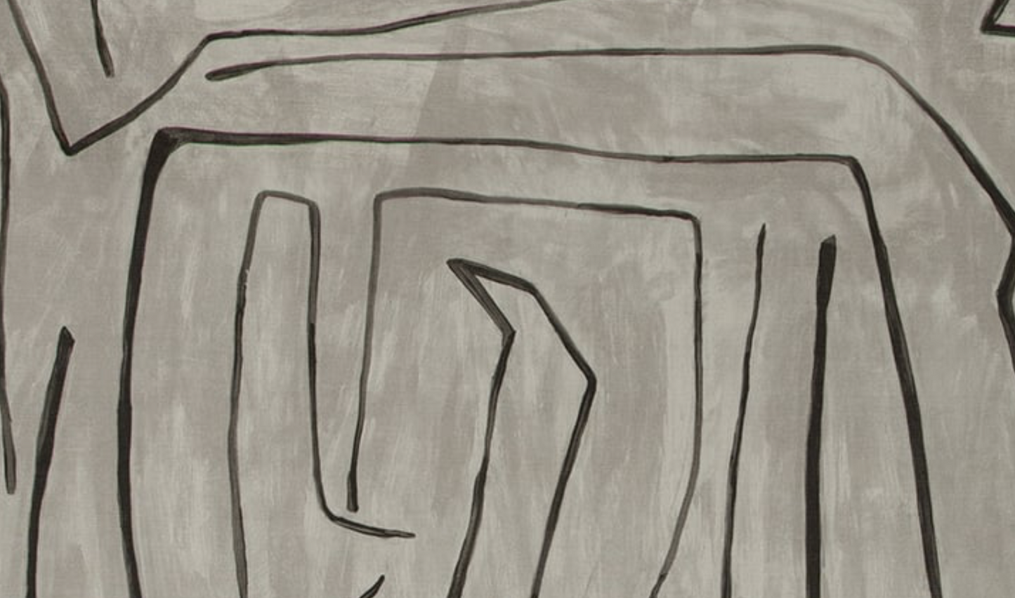 Graffito Pillow in Graphite